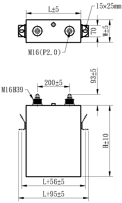 Energy storage capacitors