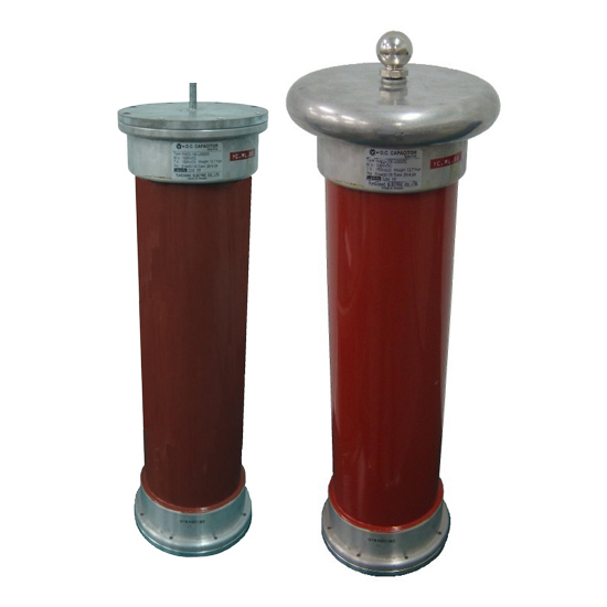 High Voltage Capacitors For Divider Or Coupling